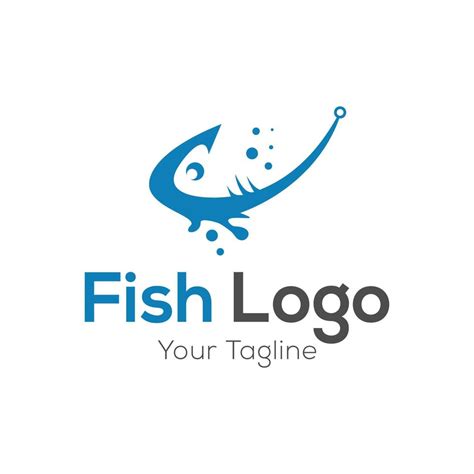 Fish Logo design vector template 21008482 Vector Art at Vecteezy