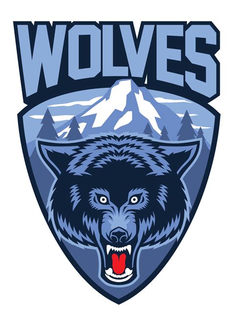 wolves mascot sport logo style 19551811 Vector Art at Vecteezy