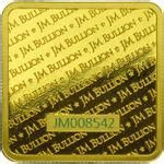 Gold Ounce - JM Bullion Square Bar, Coin from United States - Online Coin Club