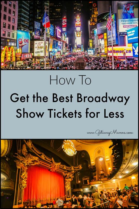 Get the Best Broadway Show Tickets For Less: a how-to