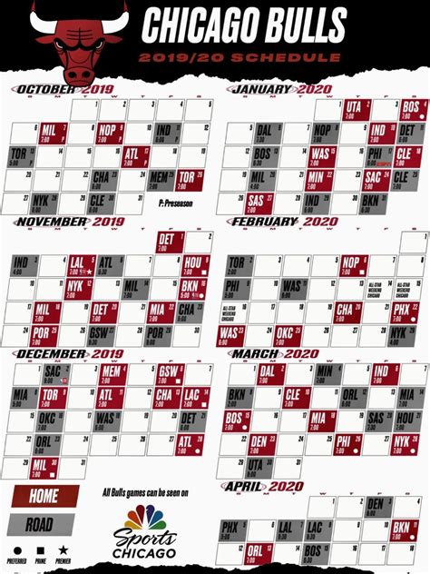 Chicago Bulls Schedule 2022 Printable - Printable Schedule