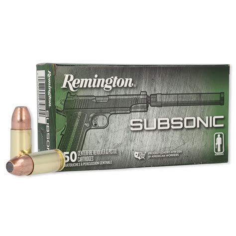 Buy Subsonic Handgun for USD 25.99 | Remington