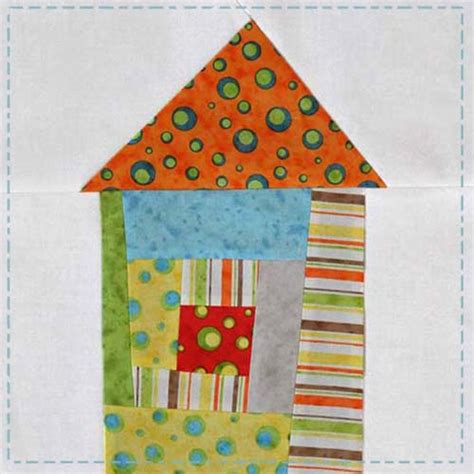 Wonky House Quilt Block Tutorial - Jacquelynne Steves