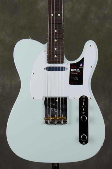 Fender American Performer Telecaster - RW - Satin Sonic Blue | Rich Tone Music