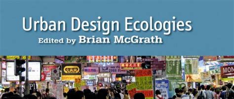 Urban Design Ecologies shortlisted for Urban Design Group Book Award - SCE