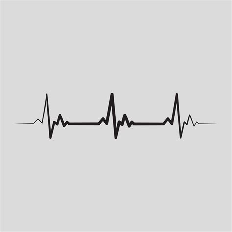 Heartbeat Vector and ECG Line 18891277 Vector Art at Vecteezy