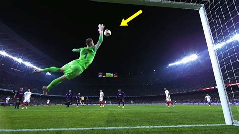 Impossible Goalkeeper Saves in Football - YouTube