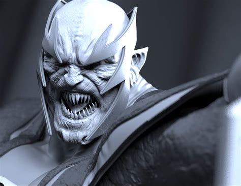 Red Lantern Leader Atrocitus and Dex Starr Fan Art - ZBrushCentral