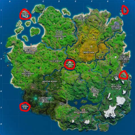 Every vault location in Fortnite Chapter 2 Season 2 | PC Gamer