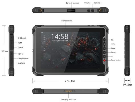 10 ιντσών Rugged Tablet Android 10 Os Κατασκευαστές και εργοστάσιο Κίνα ...