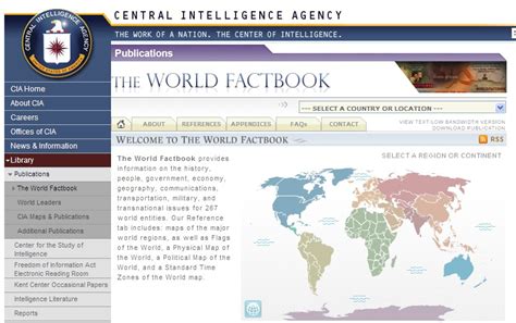 Educational Technology Guy: CIA World Factbook - excellent resource ...