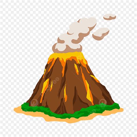 Volcano Eruption Clipart Transparent Background, Volcano Clipart Volcano Clipart Eruption ...