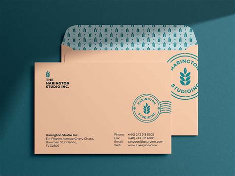 Free Envelope with Shadow Overlay Mockup (PSD)