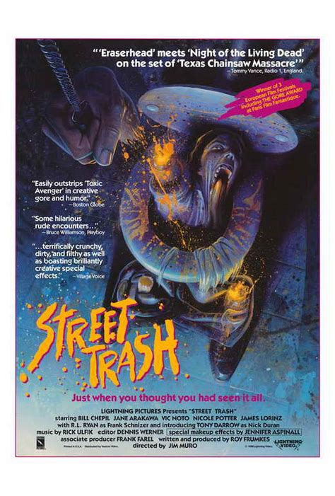 Street Trash - movie POSTER (Style B) (27" x 40") (1987) - Walmart.com