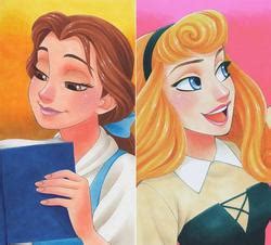 Pretty Cute Disney Princess Portraits by Chihiro Howe | Gadgetsin