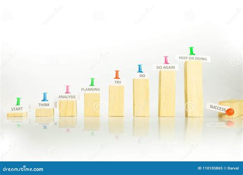 Ladder of success stock image. Image of business, work - 110105865