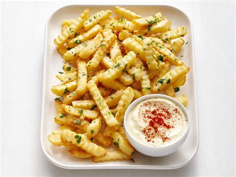 Garlic Fries with Lemon Mayonnaise Recipe | Food Network Kitchen | Food Network