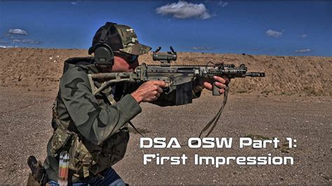 DSA SA58 OSW First Impression - YouTube