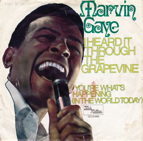 Marvin Gaye – I Heard It Through The Grapevine (1968, Vinyl) - Discogs