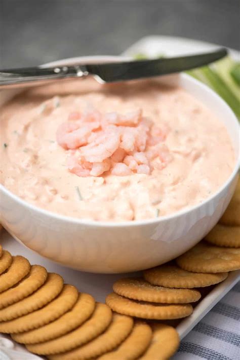 Shrimp Dip - A retro party classic! | Valerie's Kitchen