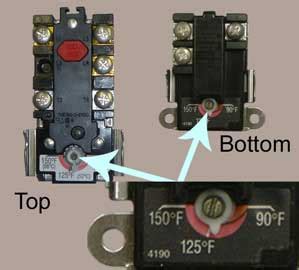 Electric Water Heater Thermostat Settings