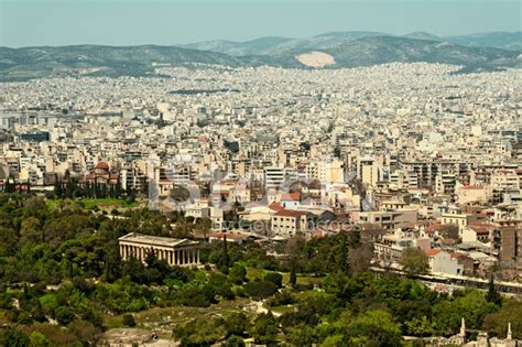 Athens Skyline Stock Photo | Royalty-Free | FreeImages