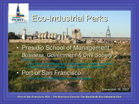 Eco-Industrial Park Concept