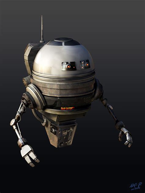 ArtStation - Astromech Droid - Concept, Alfie 阿福 (Alfredo) Rodriguez Mtz. | Star wars pictures ...