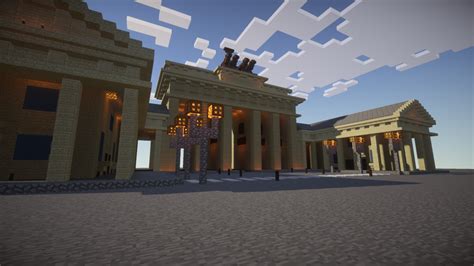 Brandenburg Gate Minecraft Map