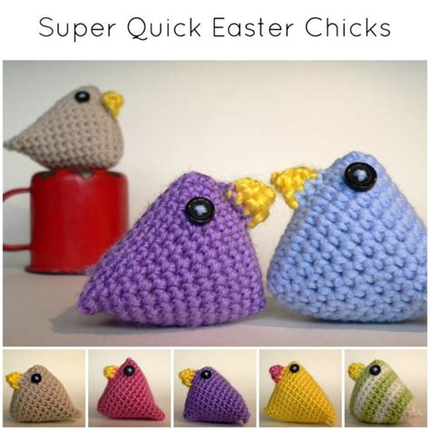 Super Quick Easter Chicks (Crochet Easter Chicks)