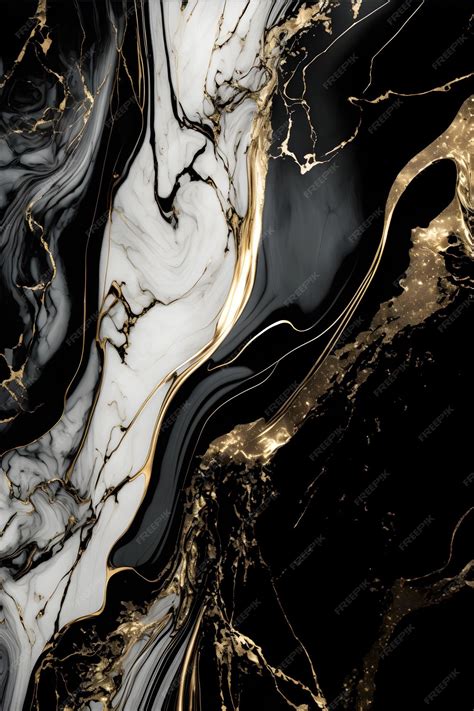 Elegante textura de fondo de mármol negro, blanco y dorado para su uso ...