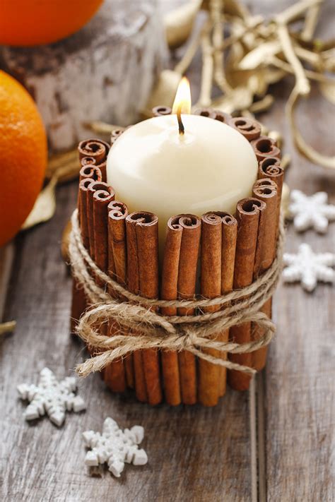 Easy 2 Step DIY Cinnamon Stick Candles - Perfect for Gifts!