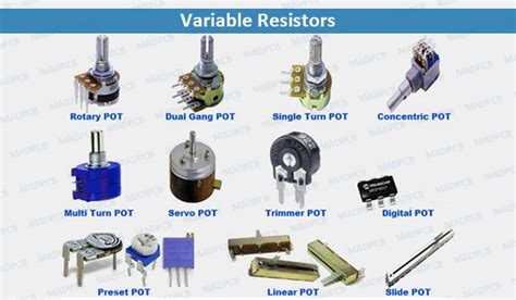 Variable Resistor: Carbon Ink Printed PCB (Potentiometer) | MADPCB