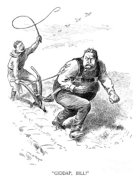 William Howard Taft Cartoon Drawing by William Allen Rogers - Fine Art America