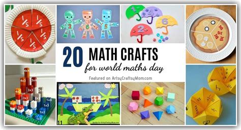 20 Enjoyable Math Crafts and Activities for World Maths Day