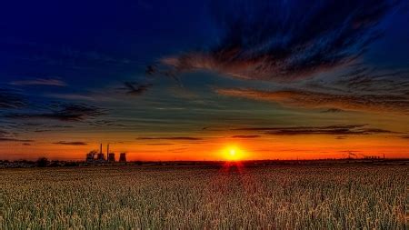 sunset farm - Fields & Nature Background Wallpapers on Desktop Nexus (Image 2487534)