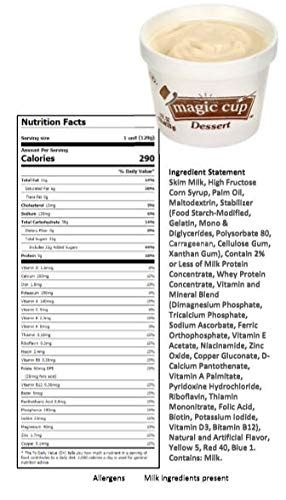 Hormel Healthlabs Magic Cup Fortified Nutrition Dessert Cup Variety Pack (Vanilla, Chocolate ...