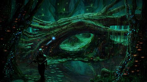 Druid forest by Ellixus on DeviantArt