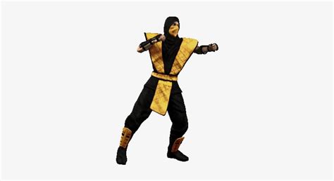 Mortal Kombat - Mortal Kombat Scorpion Punch Transparent PNG - 392x449 - Free Download on NicePNG