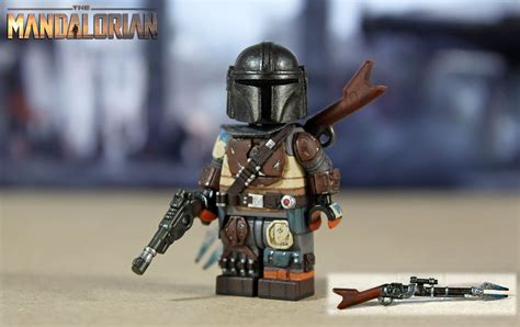 Custom LEGO Star Wars The Mandalorian | Lego star wars, Lego ...