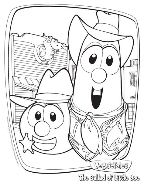 VeggieTales Coloring Pages Printable for Free Download