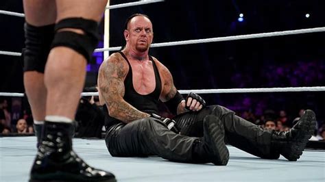 The Undertaker says he knew he wasn't prepared for huge WrestleMania ...