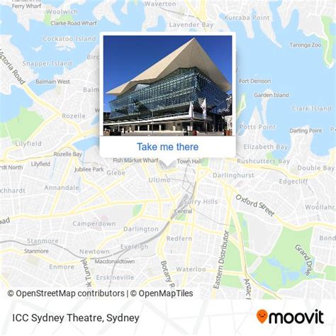 How to get to ICC Sydney Theatre in Sydney by Bus, Train, Light rail or Metro?