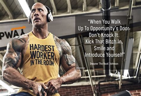 Dwayne Johnson workout Quotes | Dwayne johnson workout, Dwayne johnson ...