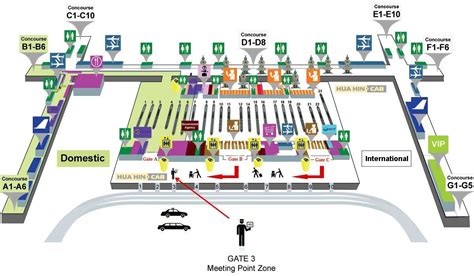 Airport map bangkok - Bangkok thailand airport map (Thailand)