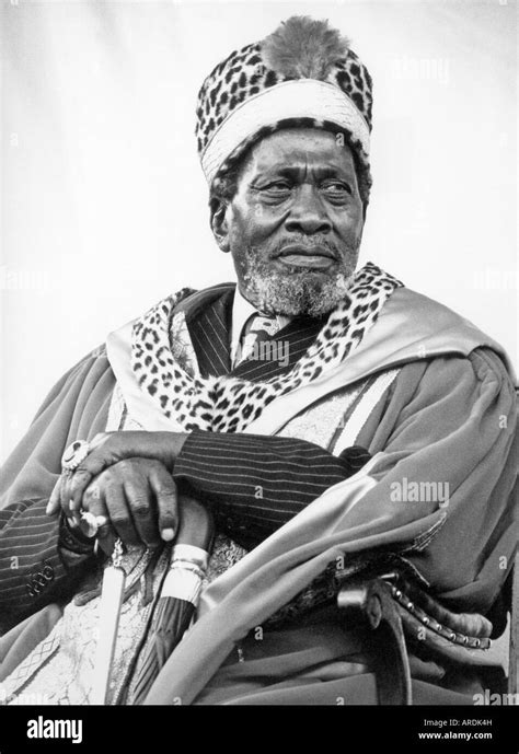 Jomo Kenyatta, independent Kenya's first president after 1963, in the ...