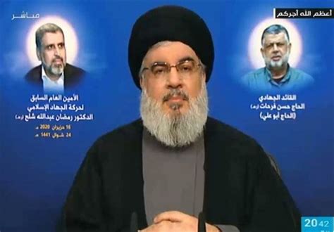 Nasrallah Highlights Failure of US Sanctions on Syria - World news ...