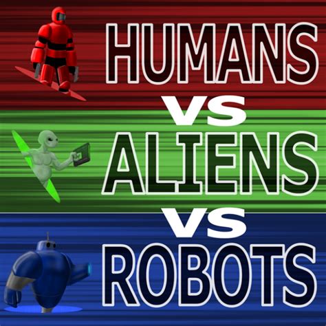 Humans VS Aliens VS Robots promo picture image - Indie DB