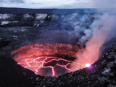 Hintergrundbilder : Vulkan, Hawaii, Lava, Vereinigte Staaten, Krater ...