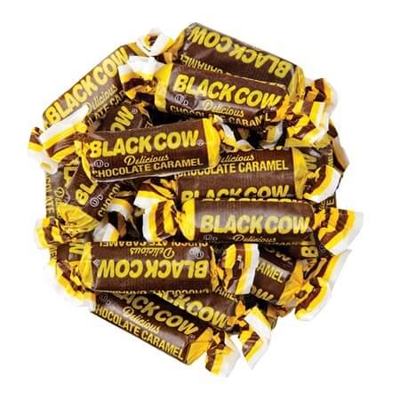 Black Cow Bite Size | individually Wrapped Candy | Bulk Candy